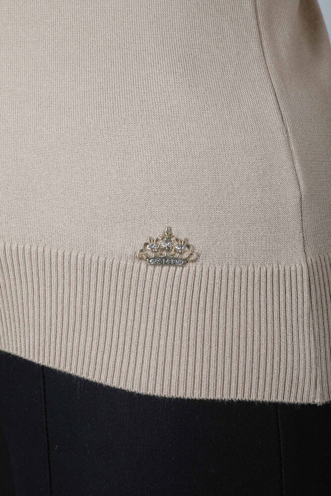 Jersey Punto Manga Corta Beige Oscuro - 15943 | KAZEE (Juego de 3 S-M-L) - 2