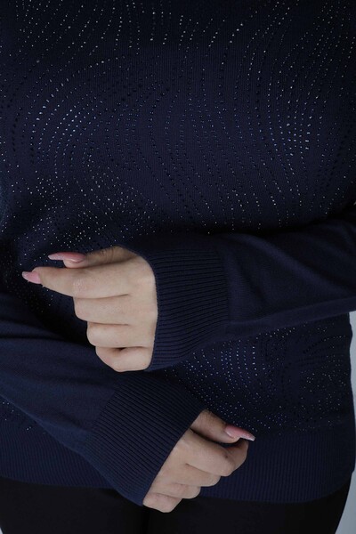 Jersey Punto Manga Larga Azul Marino - 30687 | KAZEE (Juego de 3 L-XL-2XL) - 3