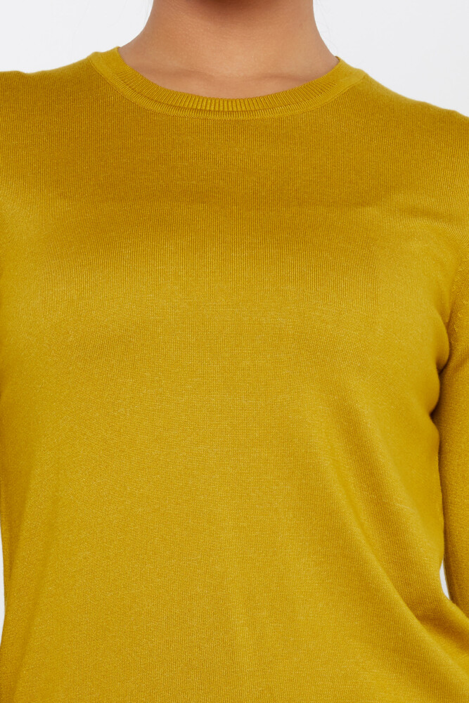 Jersey Punto Manga Larga Mostaza - 11052 | KAZEE (Juego de 3 S- M-L) - 3