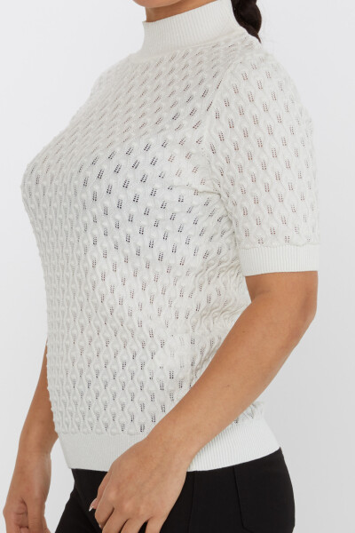 Jersey Punto Transparente Detallado Crudo - 30035 | KAZEE (Juego de 4 S-M-L-XL) - 4