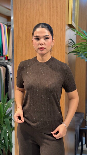 Kadın Kazak KAHVE (M-L-XL) - 2