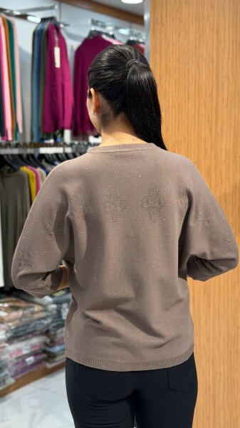 Kadın Kazak VIZON (M-L-XL) - 3