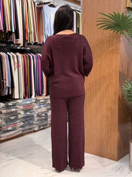 KADIN NERVÜRLÜ KÜÇÜK BEDEN PANTOLON MÜRDÜM - 3