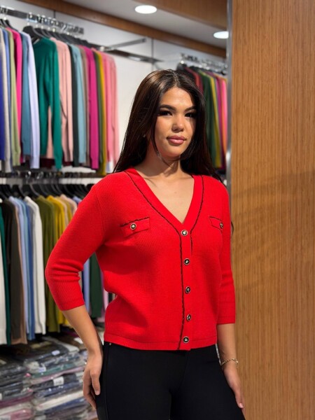 Kadın Triko KIRMIZI - 2