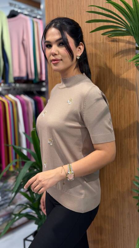 Kadın Triko VİZON (L-XL-XXL) - 2