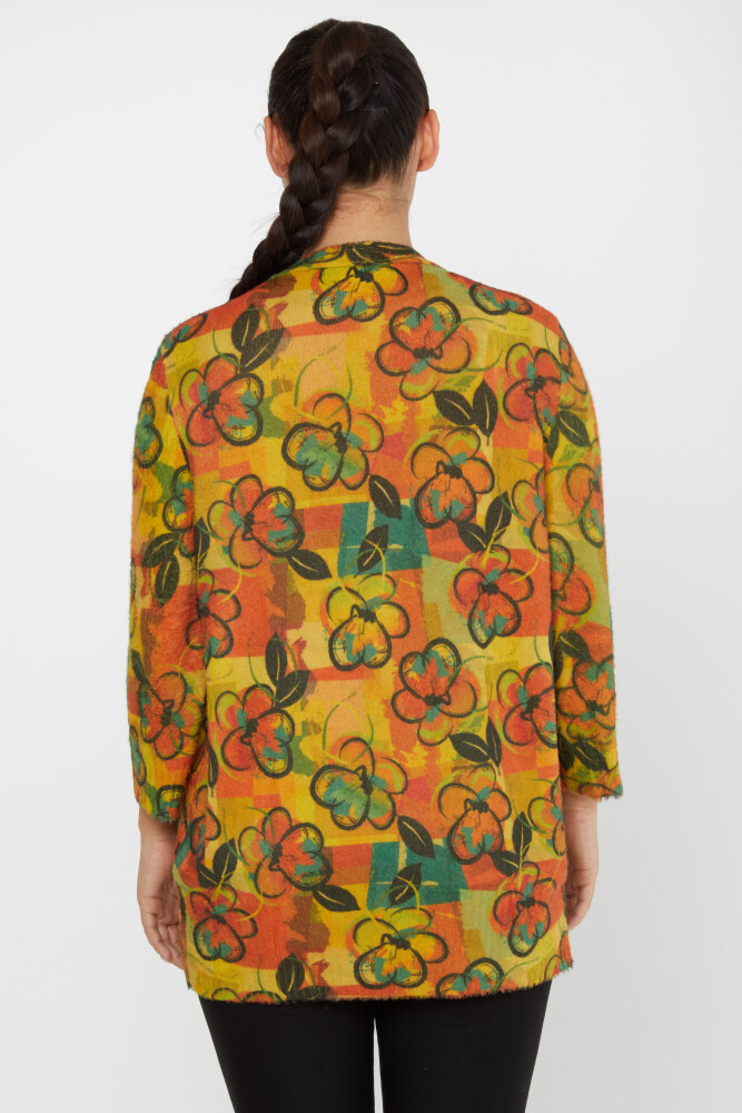 Kardigan Angora z kolorowym wzorem kwiatowym - 30452 | KAZEE (zestaw 3 sztuk M-L-XL) - 6