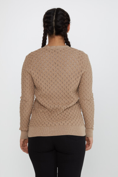 كارديجان تريكو بأزرار بيج - 30036 | كازي (مجموعة من 4 M-L-XL-2XL) - 5