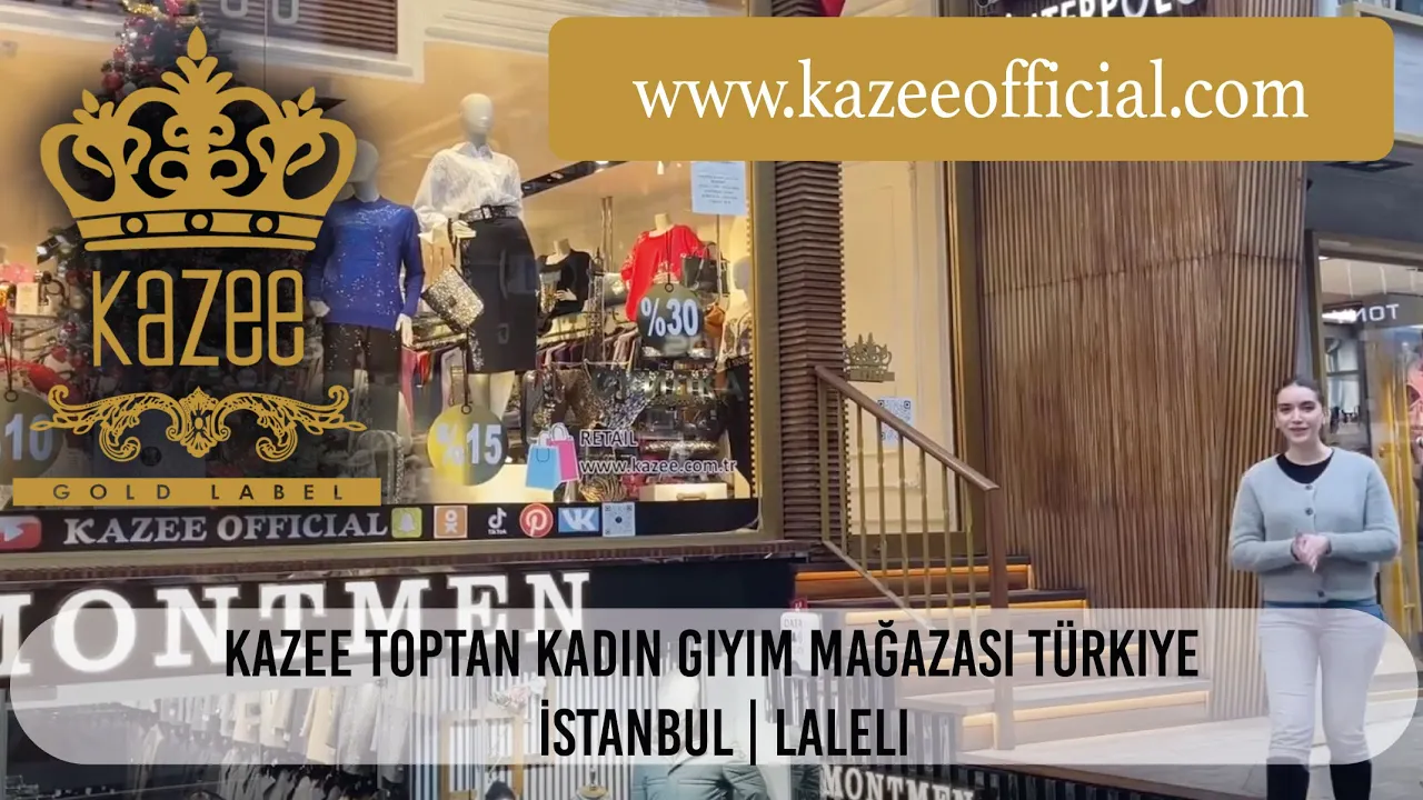 KAZEE Toptan kadın Giyim Mağazası Türkiye | İstanbul | Laleli