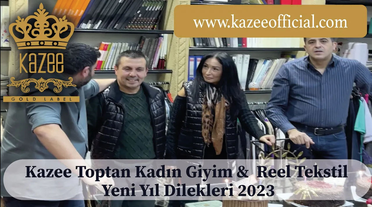 Kazee Toptan Kadın Giyim & Reel Tekstil Yeni Yıl Dilekleri 2023