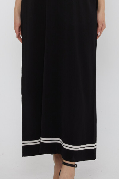 Knitted Dress - Short Sleeves - Black - 31851 | KAZEE (Set of 2 M-L) - 7