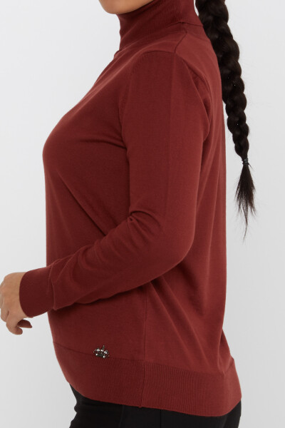 Knitted Sweater Long Sleeve Brick - 11122 | KAZEE (Set of 3 S-M-L) - 4