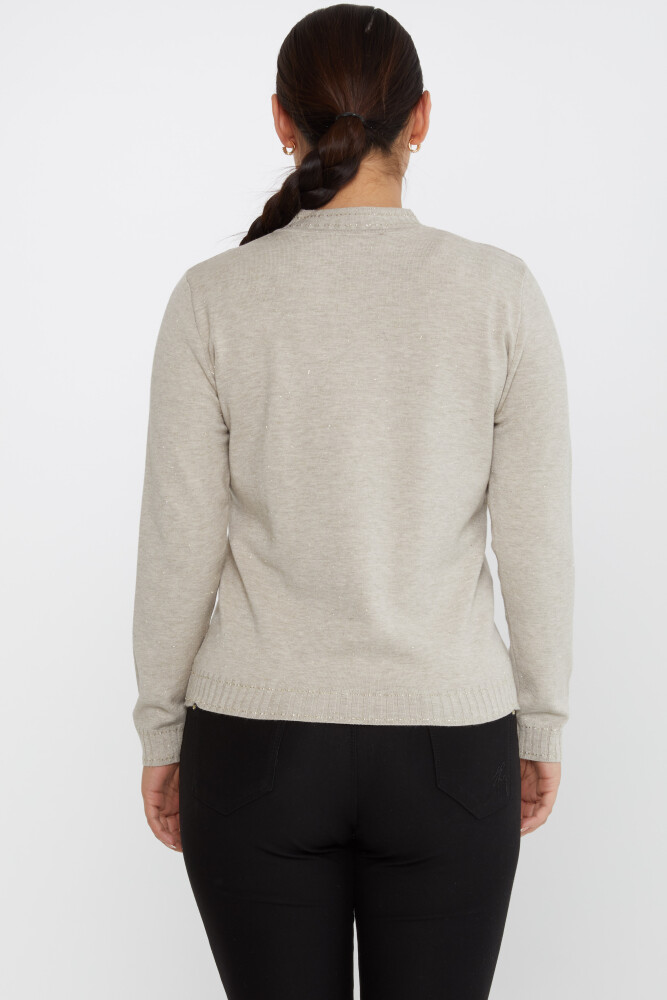 Knitted Sweater Long Sleeve Mink - 31628 | KAZEE (Set of 3 S-M-L) - 5