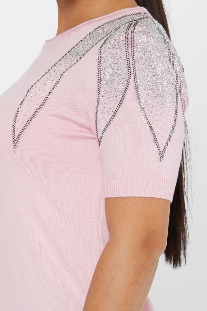 Knitwear Sweater American Model Powder - 31238 | KAZEE (Set of 3 S-M-L) - 4