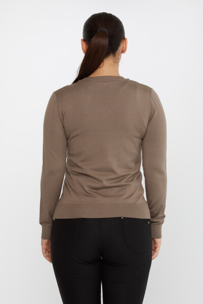 Knitwear Sweater Basic Mink - 30256 | KAZEE (Set of 4 M-L-XL-2XL) - 5