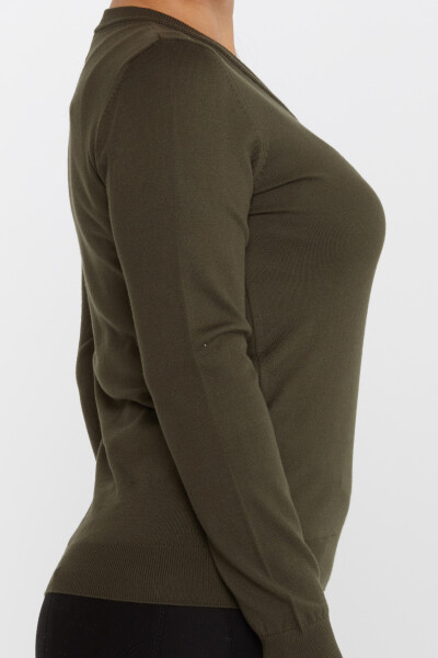 Knitwear Sweater Basic Vert - 30256 | KAZEE (Set of 4 M-L-XL-2XL) - 4