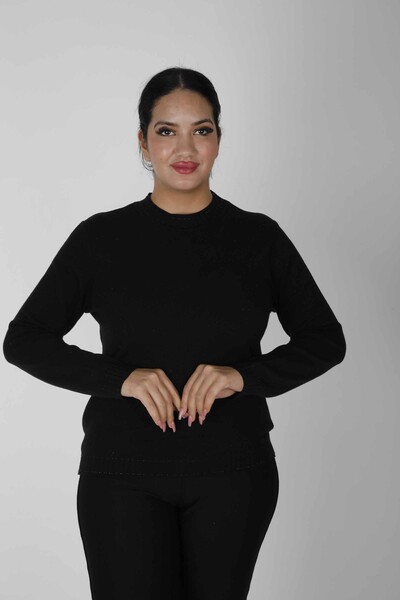 Knitted Sweater Glittery Black - 31027 | KAZEE (Set of 4 M-L-XL-2XL) 