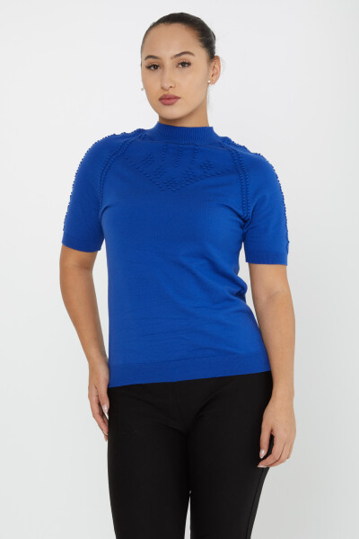 Knitted Sweater Self-Woven Saxe - 30964 | KAZEE (Set of 3 M-L-XL) 