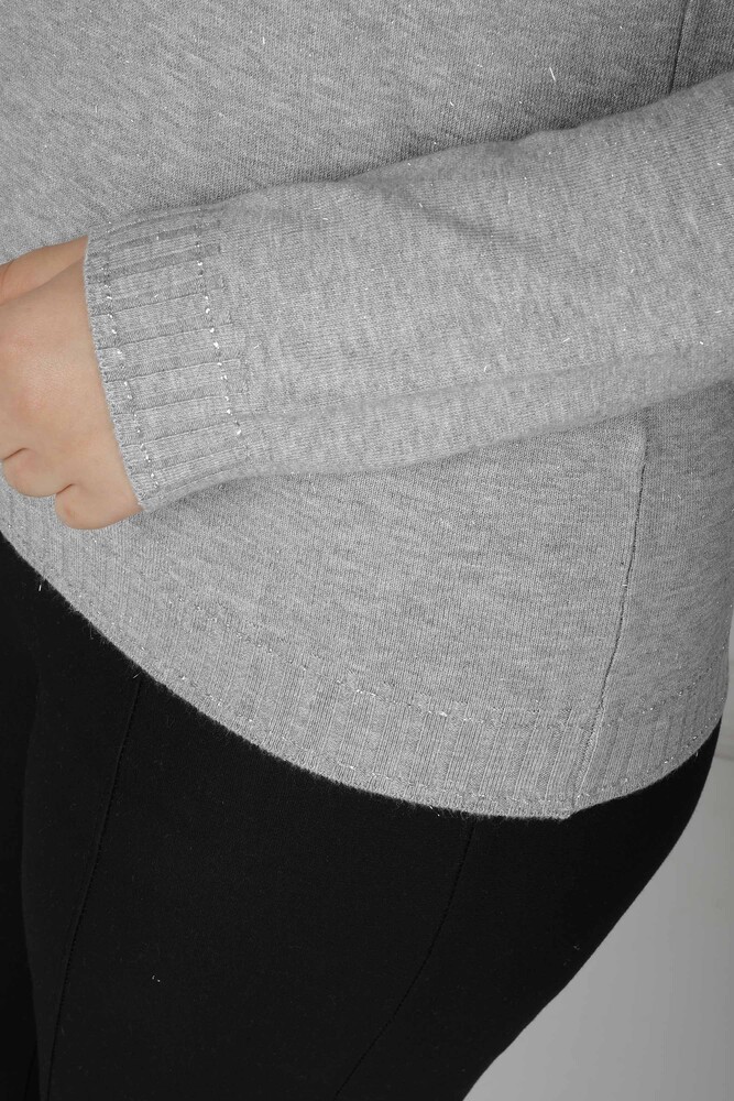 Knitwear Sweater Glitter Gray - 31027 | KAZEE (Set of 4 M-L-XL-2XL) - 2