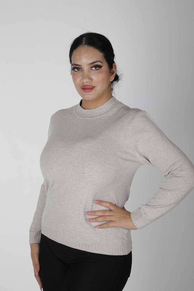 Knitwear Sweater Glitter Mink - 31027 | KAZEE (Set of 4 M-L-XL-2XL) - 1