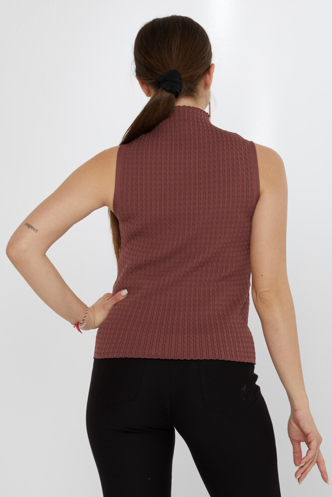 Knitwear Sweater Zero Sleeve Dusty Rose - 31658 | KAZEE (Set of 3 S-M-L) - 5