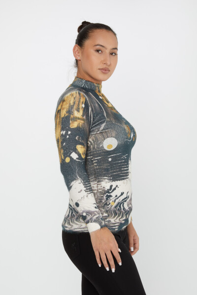 Angora Knitwear Stójka Długi Rękaw Czarny - 50024 | KAZEE (zestaw 2 sztuk S-M) - Kazee (1)