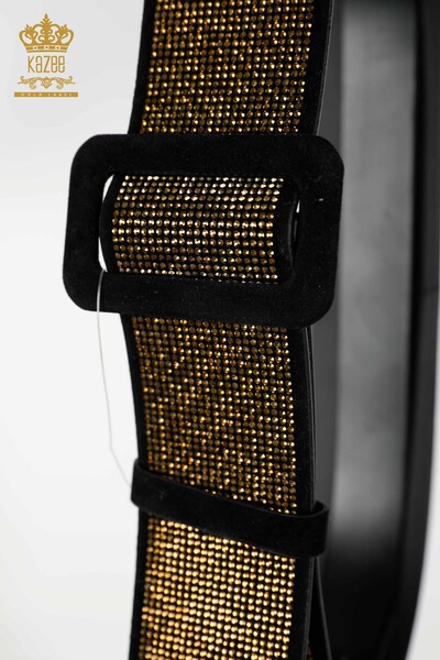 حزام نسائي بالجملة مطرّز بالذهب - 500 | كازي - Kazee (1)