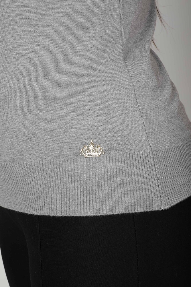 Maglieria Maglione Manica Corta Grigio - 15943 | KAZEE (Set di 3 S-M-L) - 2