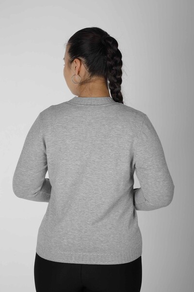 Maglieria Maglione Glitter Grigio - 31027 | KAZEE (Set da 4 M-L-XL-2XL) - 4