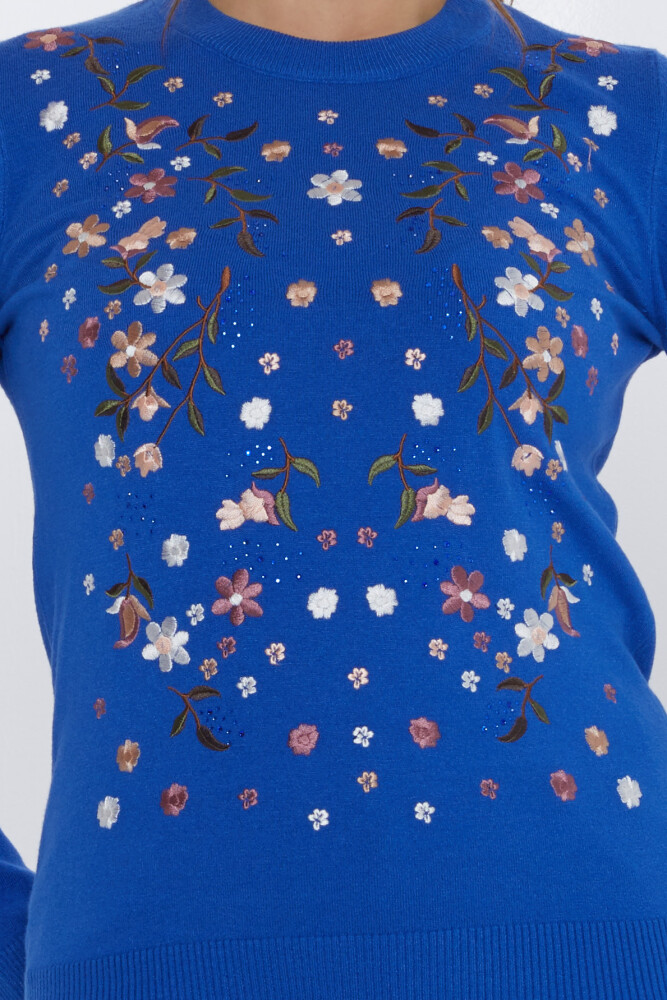 Maglieria Maglione Ricamo Colorato Saks - 31122 | KAZEE (Set di 3 M-L-XL) - 3