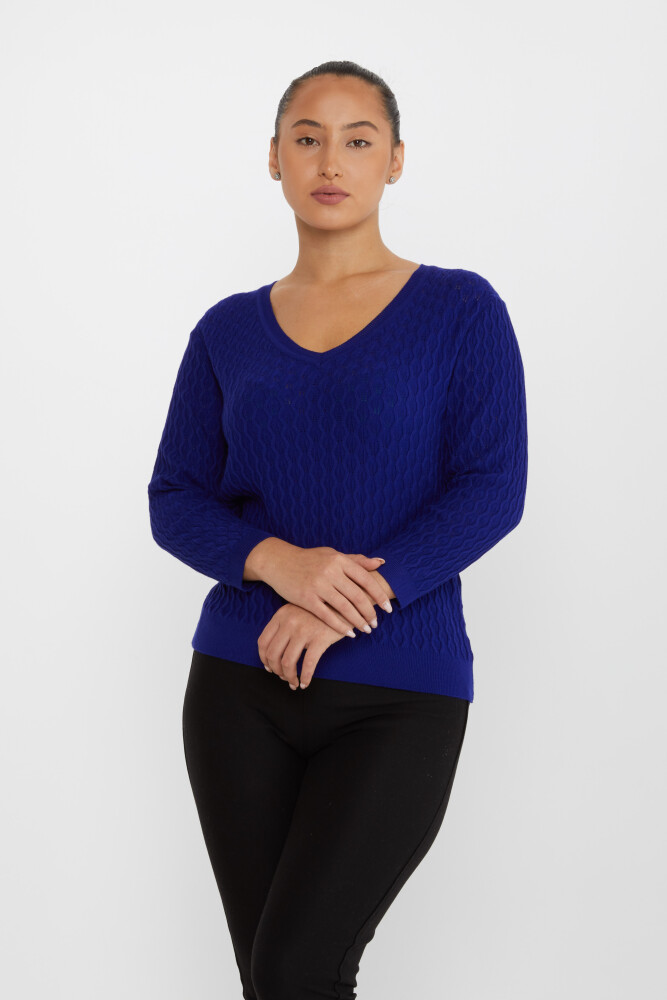 Maglieria Maglione Saks autodisegnato - 31247 | KAZEE (Set di 3 M-L-XL) - 2