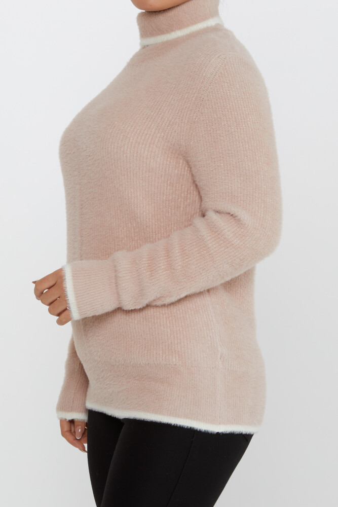 Maglione Angora Dolcevita Powder - 30646 | KAZEE (Set di 3 M-L-XL) - 4