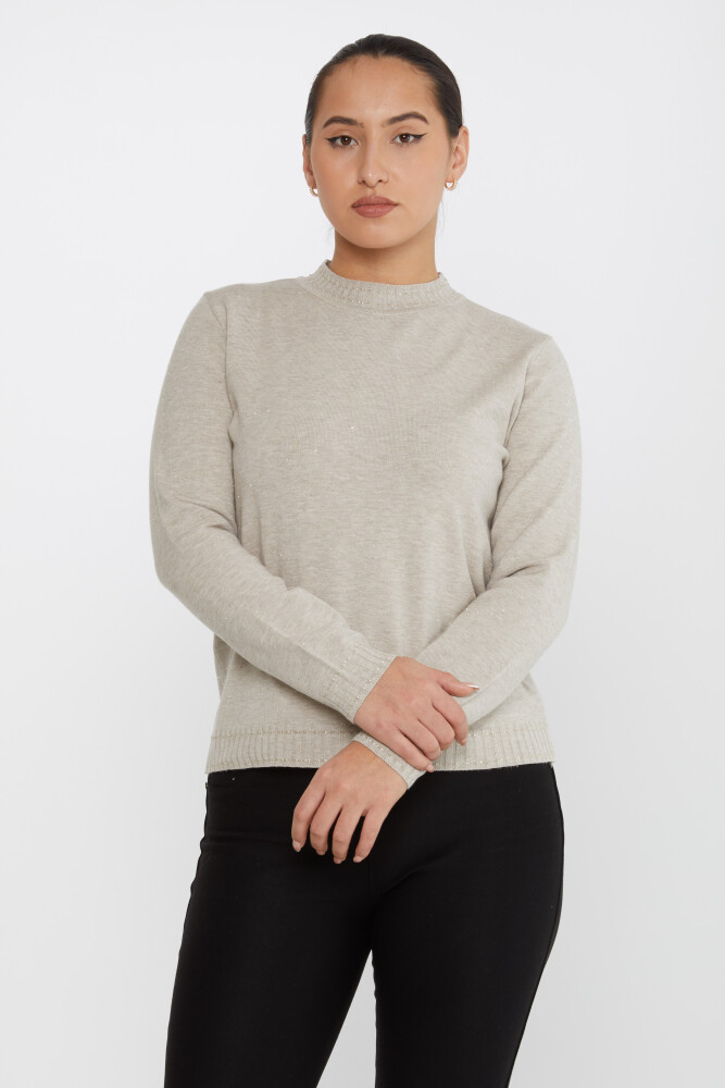 Maglione in maglia a maniche lunghe in visone - 31628 | KAZEE (Set di 3 S-M-L) - 1