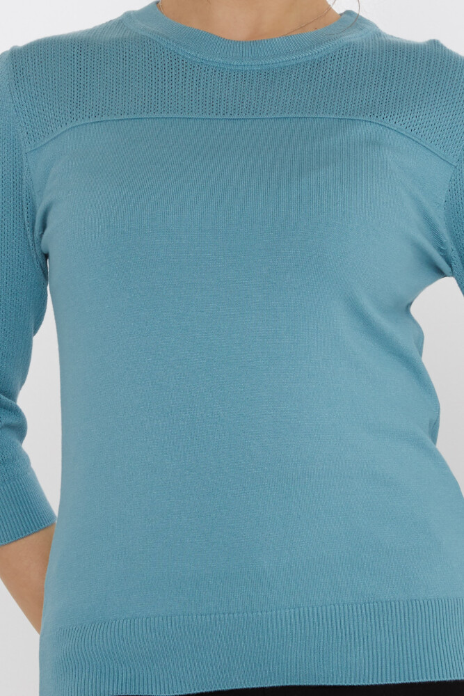 Maglione in maglia collo alto menta - 30258 | KAZEE (Set di 3 S-M-L) - 3