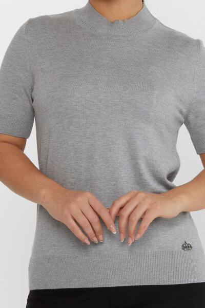 Maglione Maglione American Model Grigio - 16168 | KAZEE (Set di 4 L-XL-2XL-3XL) - 3