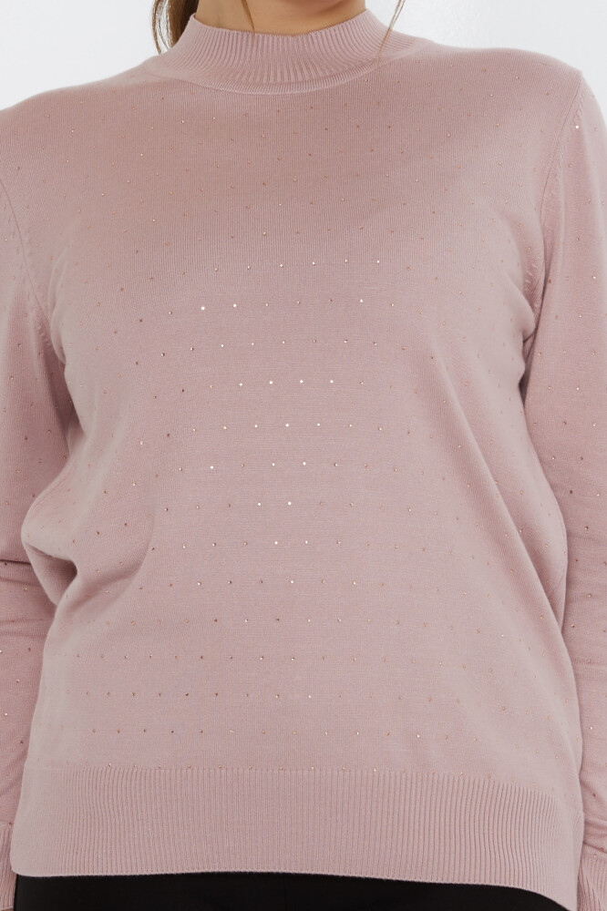 Maglione Maglione Stone Ricamato Polvere - 31513 | KAZEE (Set di 3 L-XL-2XL) - 3