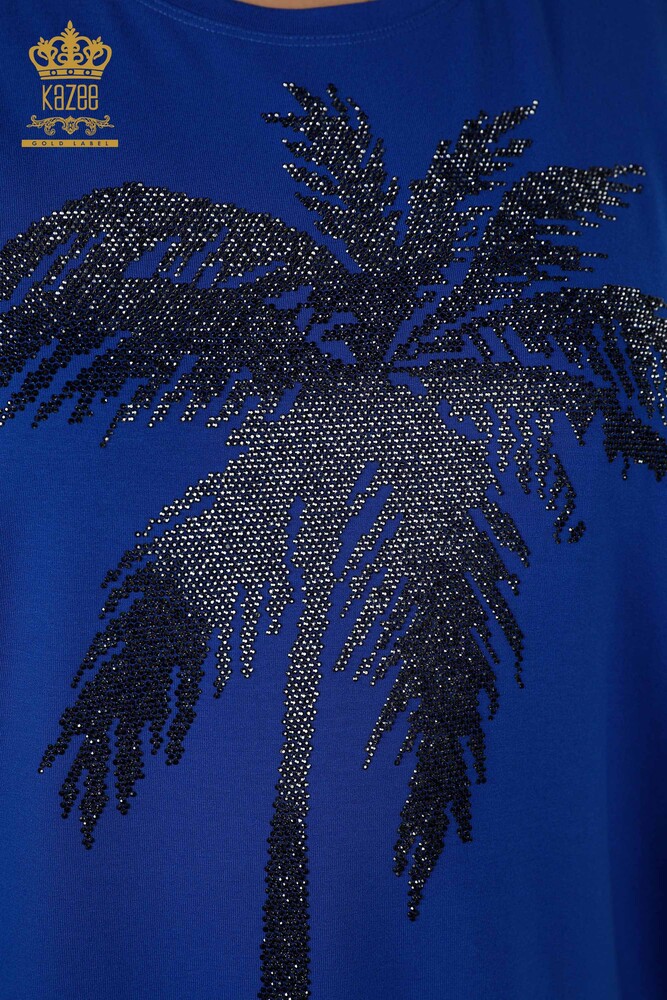 Venta al por mayor Blusa Mujer - Estampada - Sax - 79325 | kazee - 4