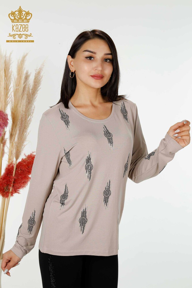 Venta al por mayor Blusa Estampada Mink Mujer - 79043 | kazee - 1