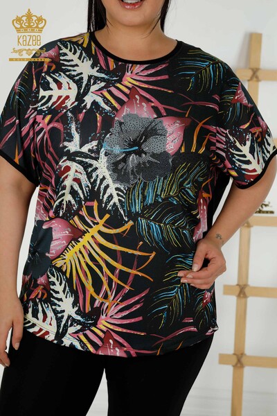 Venta Al por Mayor Blusas Mujer - Estampado Digital - 79211 | kazee - Kazee (1)