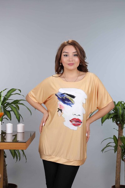 Venta al por mayor Blusa de Mujer Patrón Stony Impreso Digital - 77775 | kazee - Thumbnail