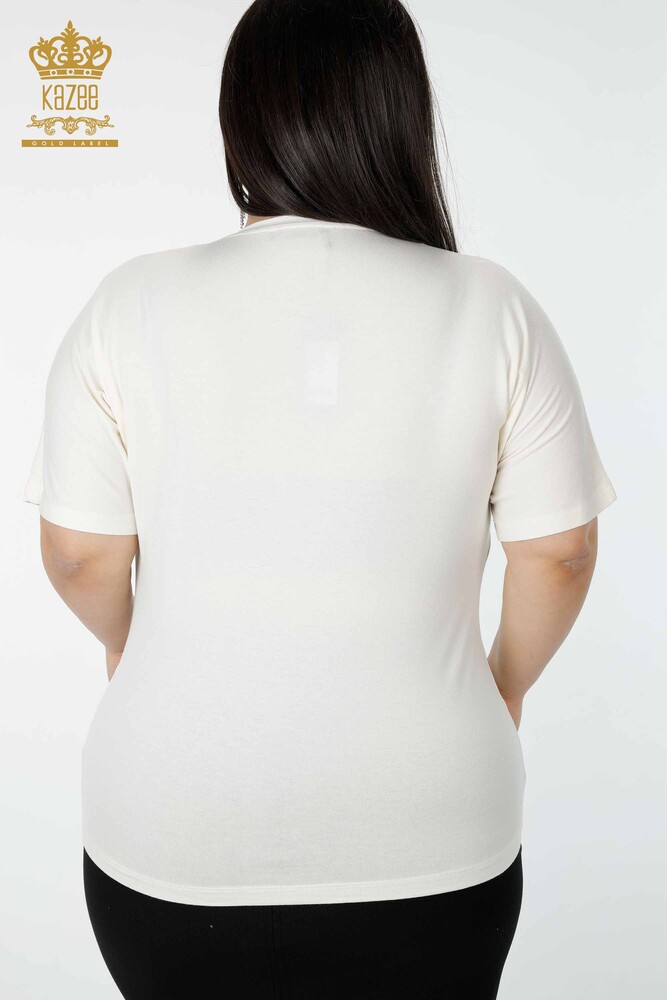 Venta al por mayor Blusa Mujer Estampado Floral Crudo - 78937 | kazee - 6