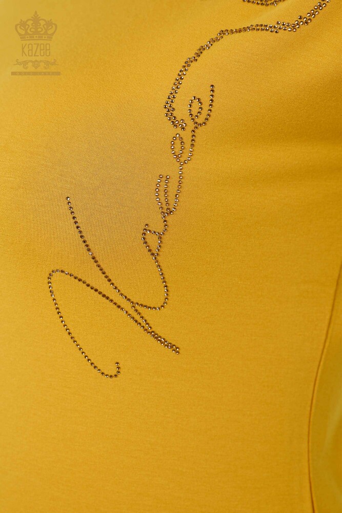 Venta al por mayor Blusa Mujer Estampado Mariposa Azafrán - 78956 | kazee - 5