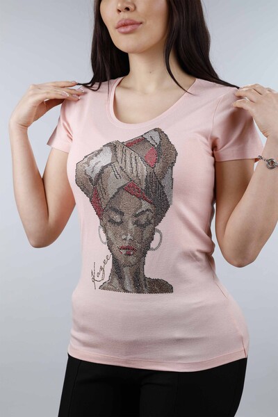 Venta al por mayor Blusa de Mujer Escrito Kazee Estampado de Mujer - 77767 | kazee - Thumbnail