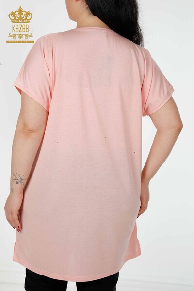 Venta al por mayor Blusa de mujer Tiger Pattern Long Powder - 77652 | kazee - 8