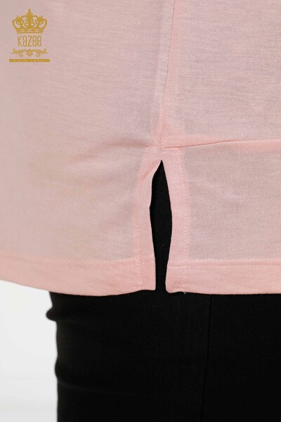 Venta al por mayor Blusa de mujer con patrón de tigre en polvo - 77601 | kazee - 7