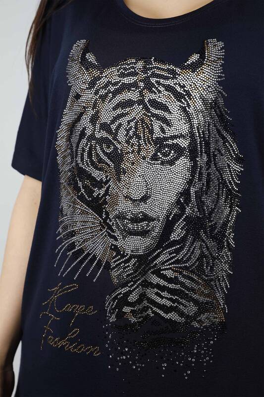 Venta al por mayor Blusa de Mujer Tigre y Mujer Figurada - 77580 | kazee