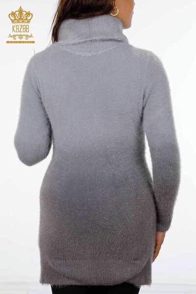 Venta al por mayor de prendas de punto para mujer, túnica de transición de color, manga larga - 18795 | kazee - Thumbnail