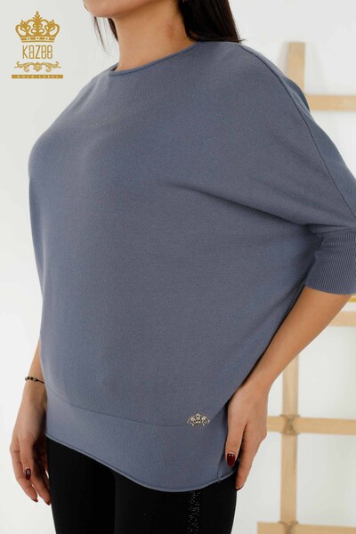 Venta al por mayor de Suéter de Mujer - Básico - Índigo Claro - 30241 | kazee - Thumbnail