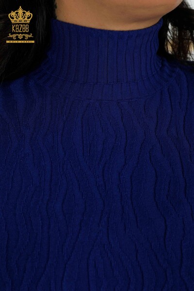 Саксы оптом женские трикотажные свитера самотканые - 30290 | КАZЕЕ - Thumbnail