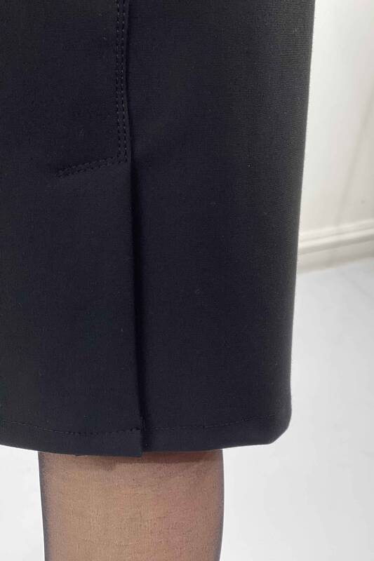 Женская юбка оптом с эластичной резинкой на талии, вышитая камнем - 4146 | КАZЕЕ