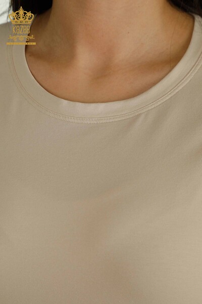 Женская блузка оптом Базовая Камень - 79562 | КАZEE - Thumbnail